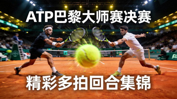 网球ATP巴黎大师赛决赛精彩多拍回合集锦视频缩略图
